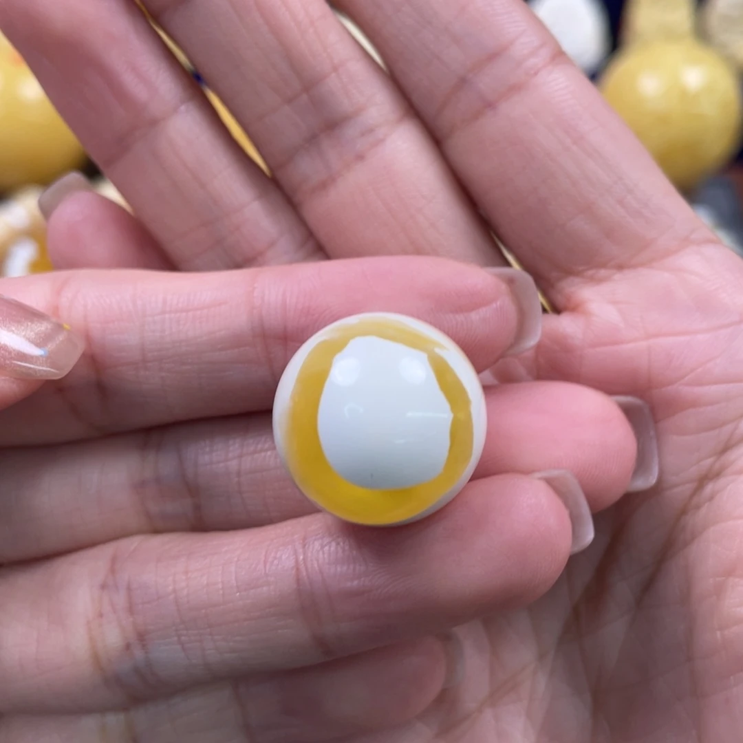 裸石蜜蜡未镶嵌琥珀蜜蜡珠子卡19mm