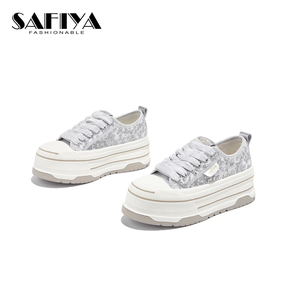 索菲娅Safiya2025夏季新款时尚百搭潮流休闲舒适鞋女SFD2111C43