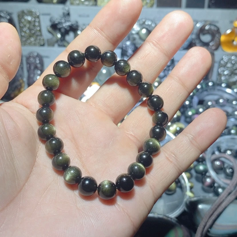 【闪购商品】黑曜岩手链未镶嵌