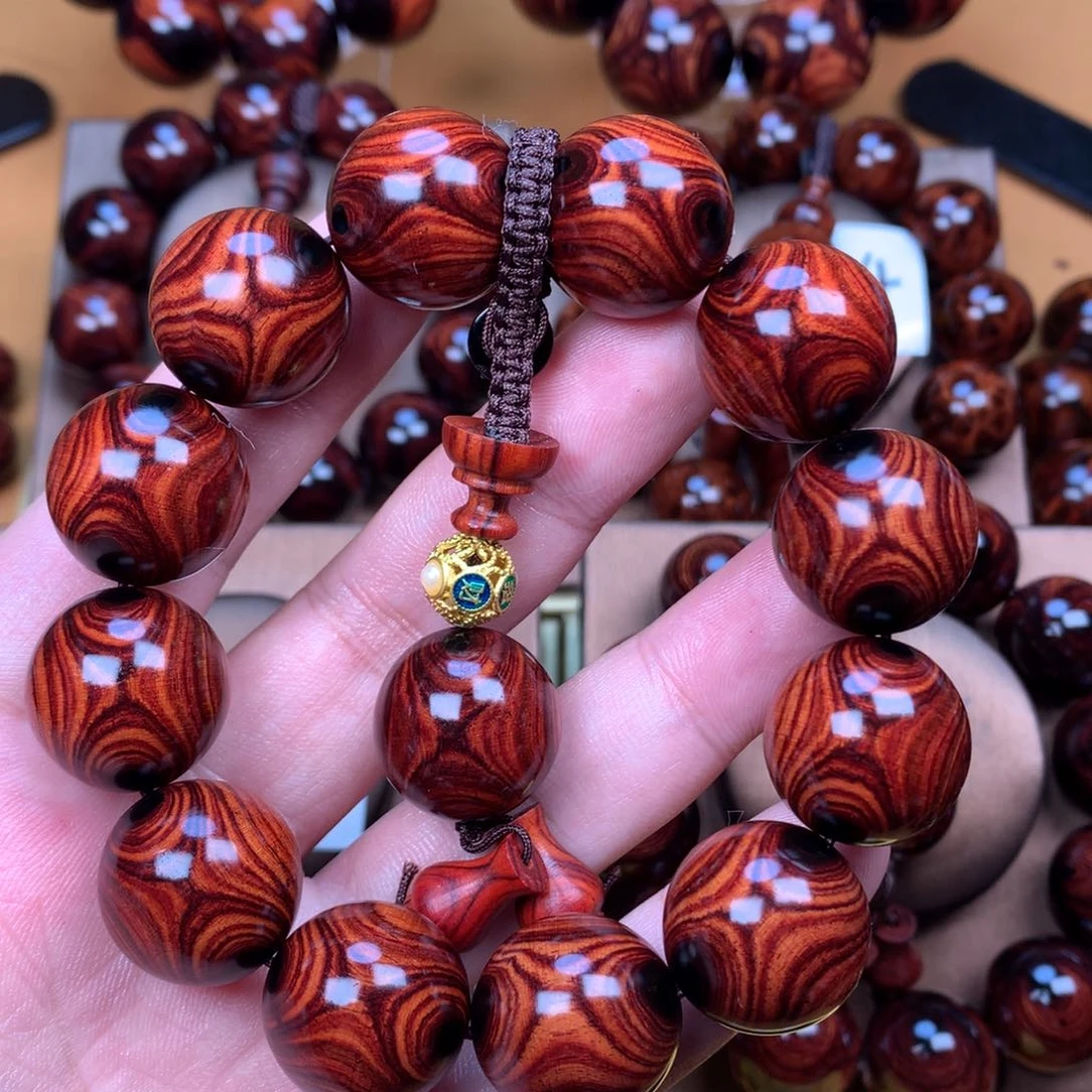 黄花梨/降香黄檀黄花梨手串2.0