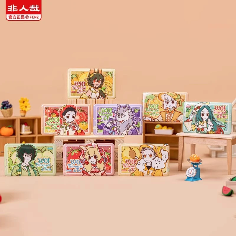 【非人哉X静电系列X清新水果】正版方圆吧唧徽章