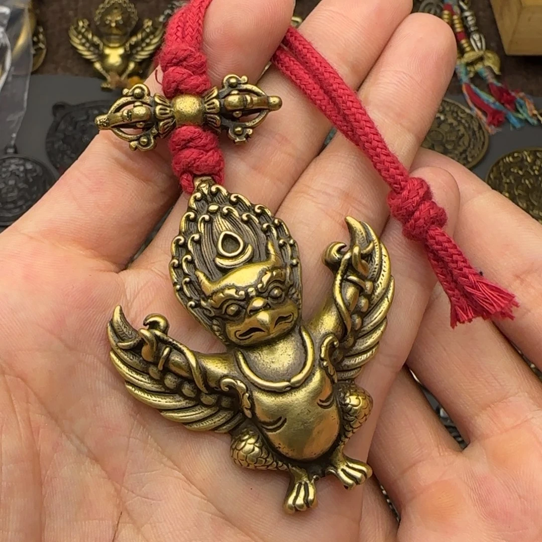 老铜大鹏鸟吊坠喜欢的来
