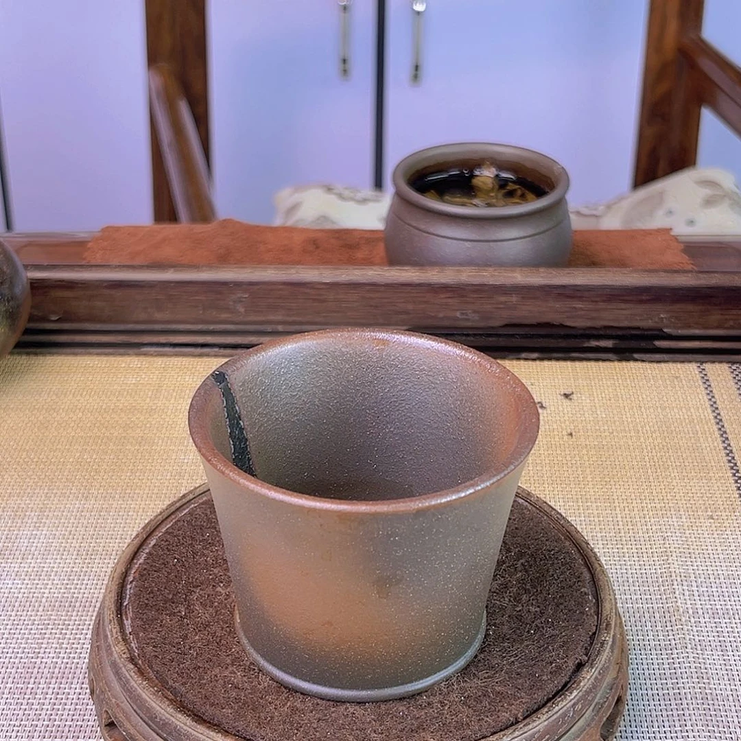 茶壶紫砂宜兴紫砂紫泥柴烧120cc