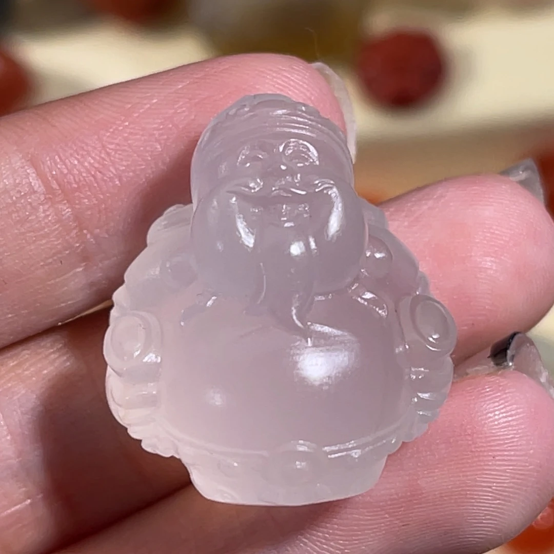 玛瑙/玉髓未镶嵌财主21.3x16.1x24.8mm