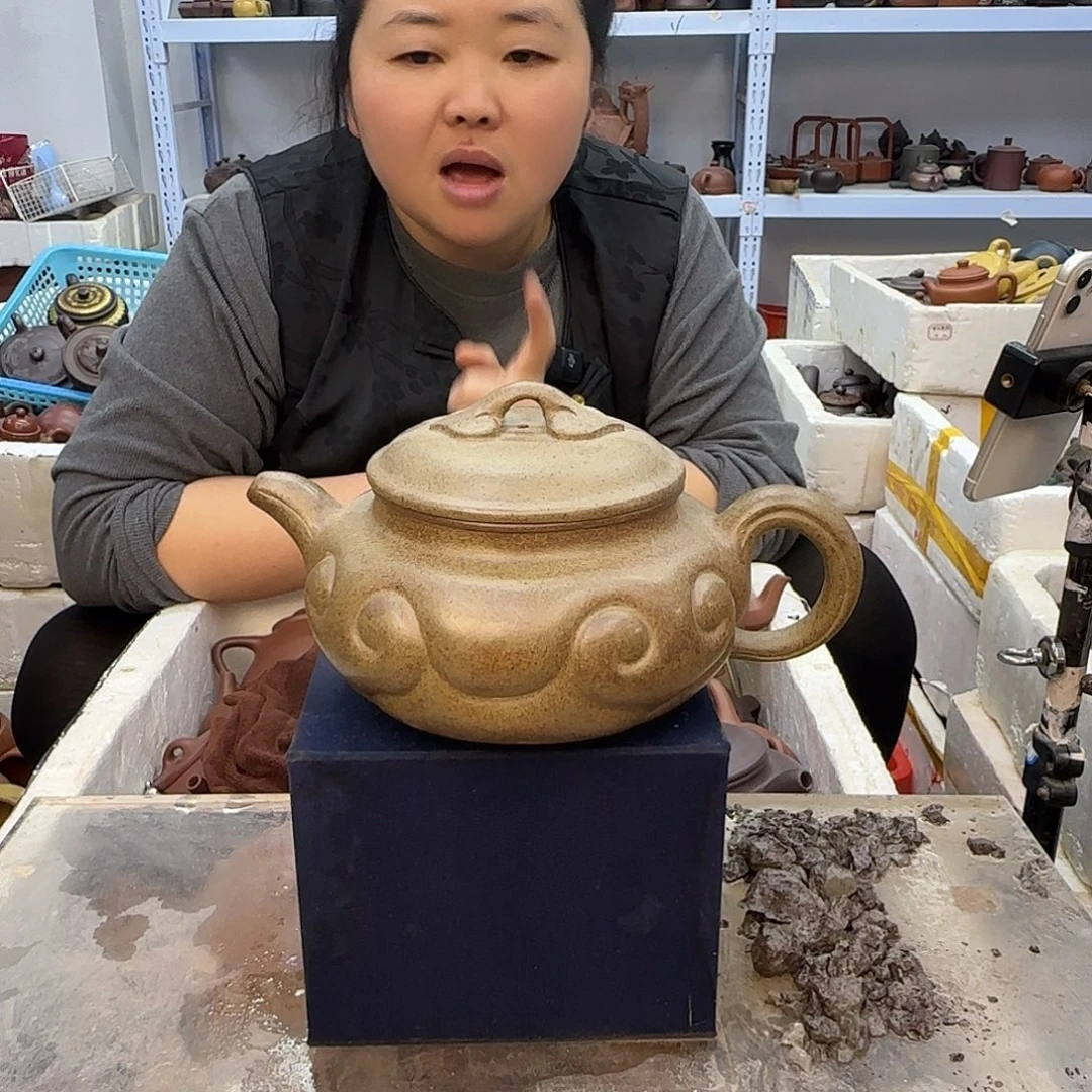 紫砂茶壶宜兴紫砂壶瑕疵处理