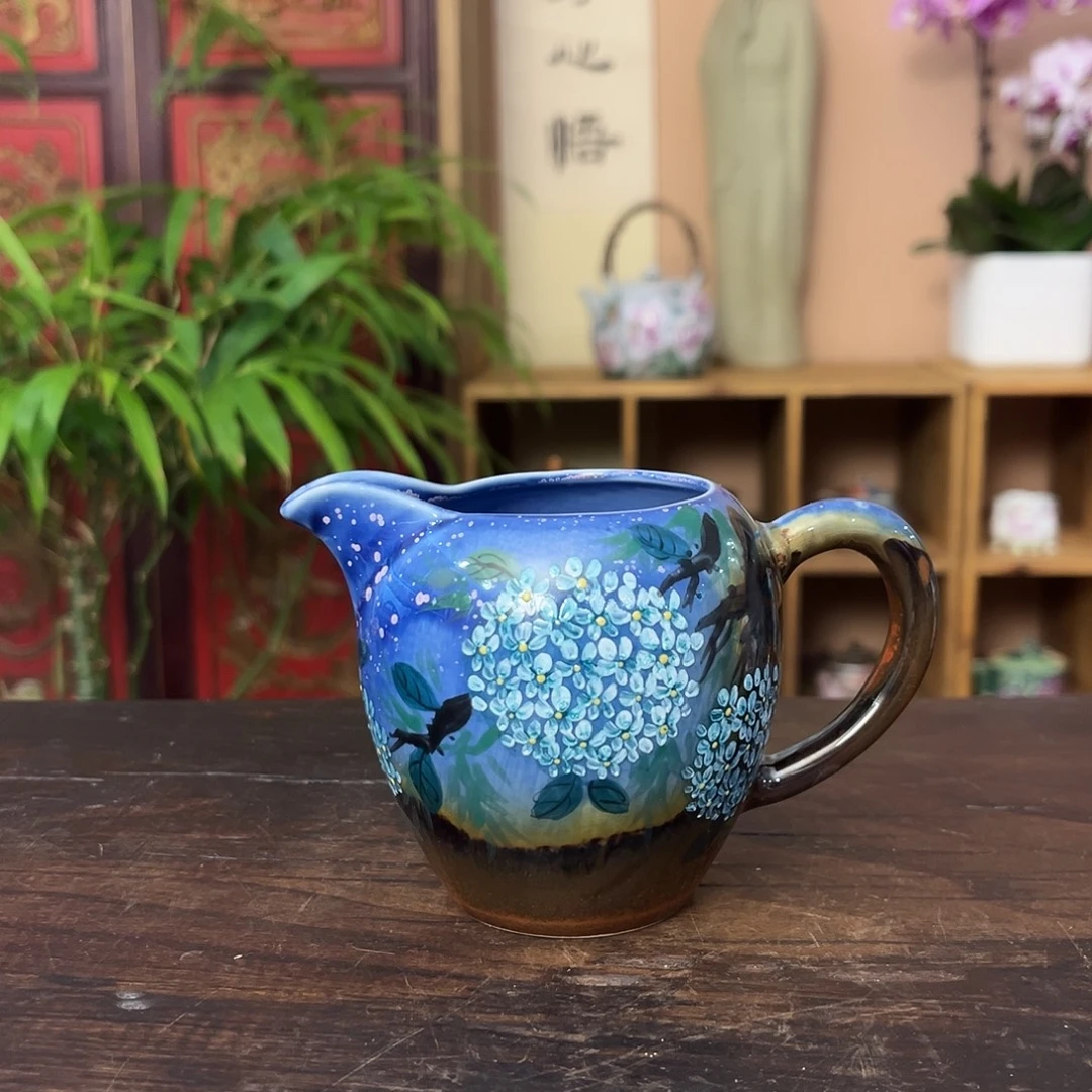 柴烧手工手绘陶瓷