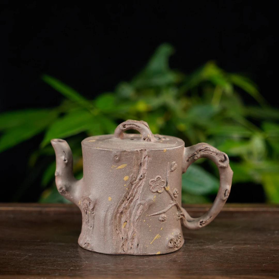 GSZS-4206   王岳龄   宜兴手工紫砂   小竹趣