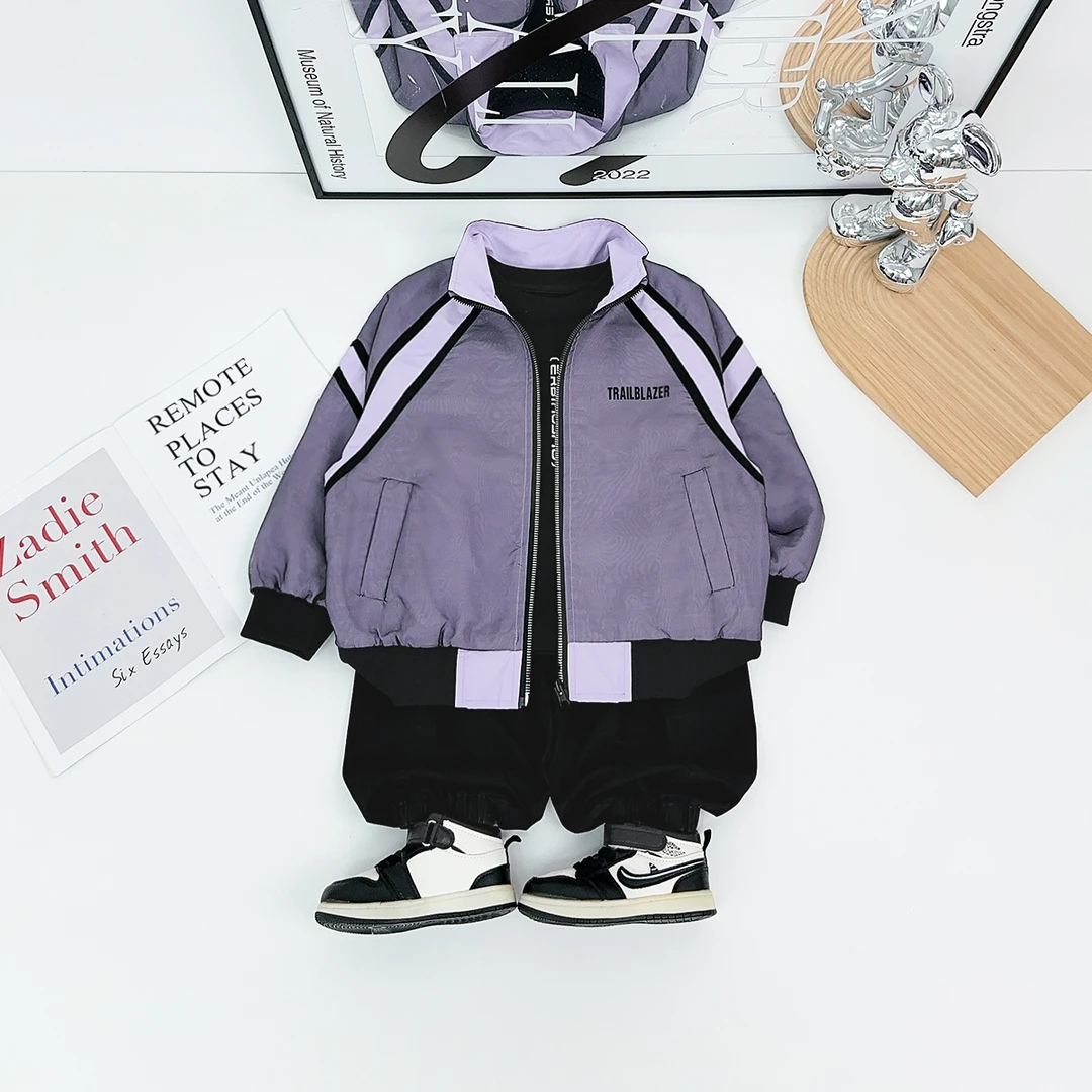 男童外套秋冬款2025秋新款秋装儿童夹克潮 DMC6951 悠悠童话童装