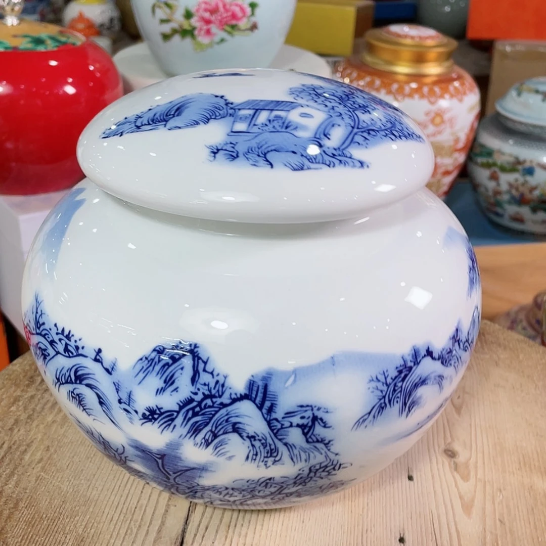 【闪购商品】罐陶瓷茶叶罐密封罐