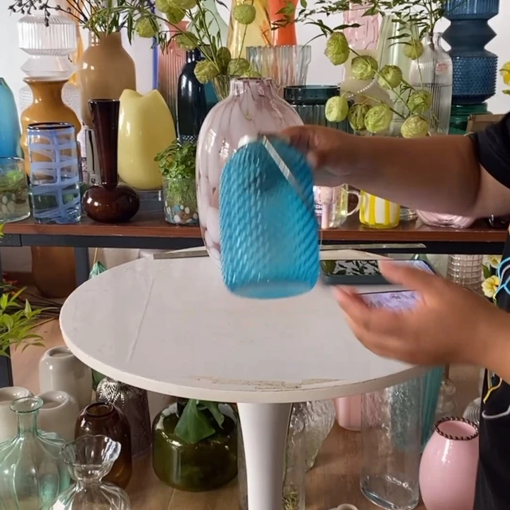 喷色微瑕口4.5高16.5