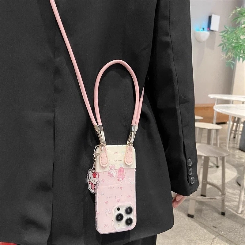 饮料kitty猫适用苹果16promax手机壳15pro新款OPPOvivo华为小米15