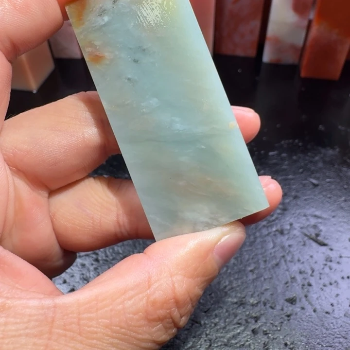 嘉***胎昌化石印石天青石