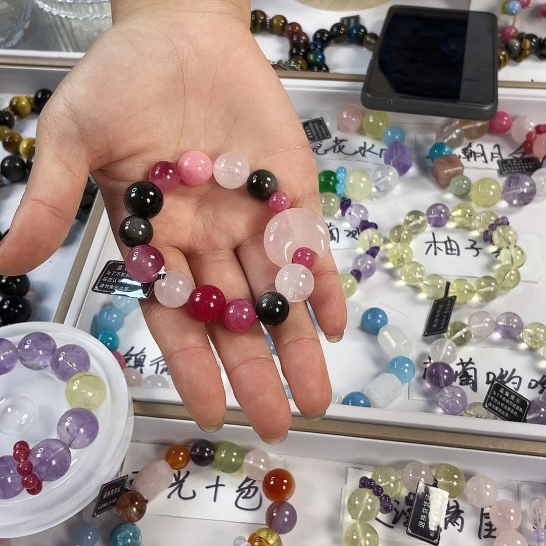 银S925镶嵌手链水晶