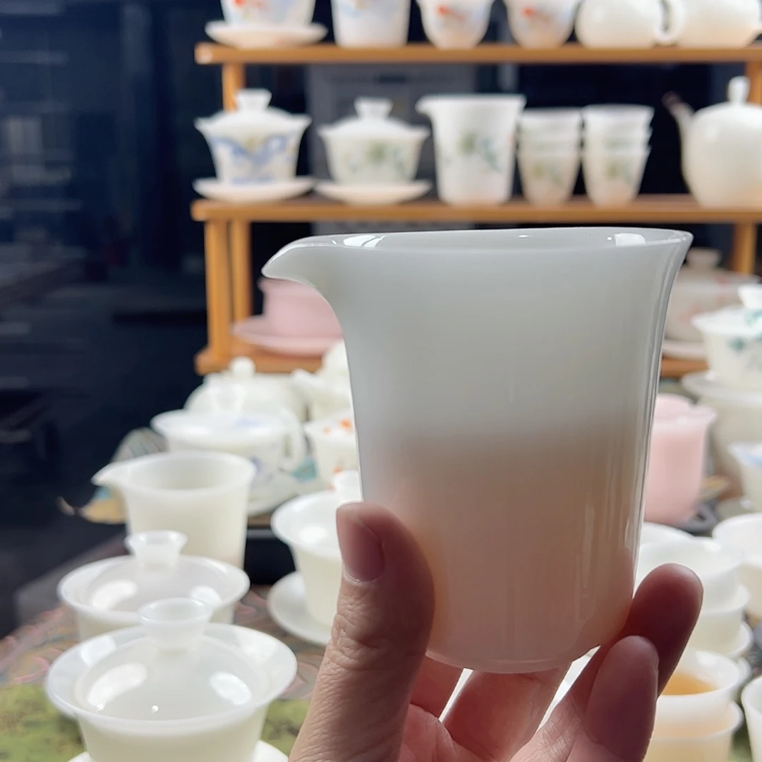 璞玉釉烧公道杯200ml