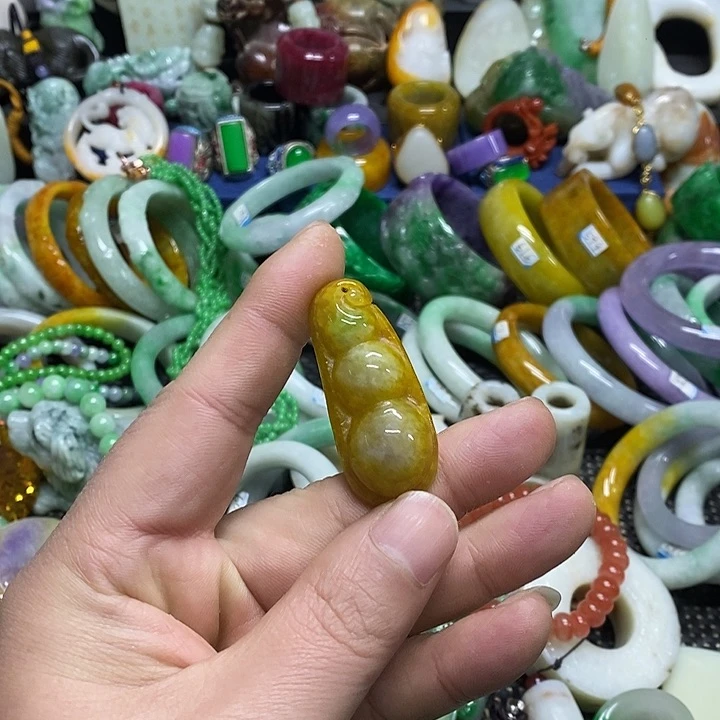 颈饰未镶嵌翡翠缅甸翡翠首饰配饰