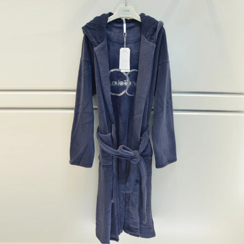 彩色品牌睡衣男士秋冬家居服10446