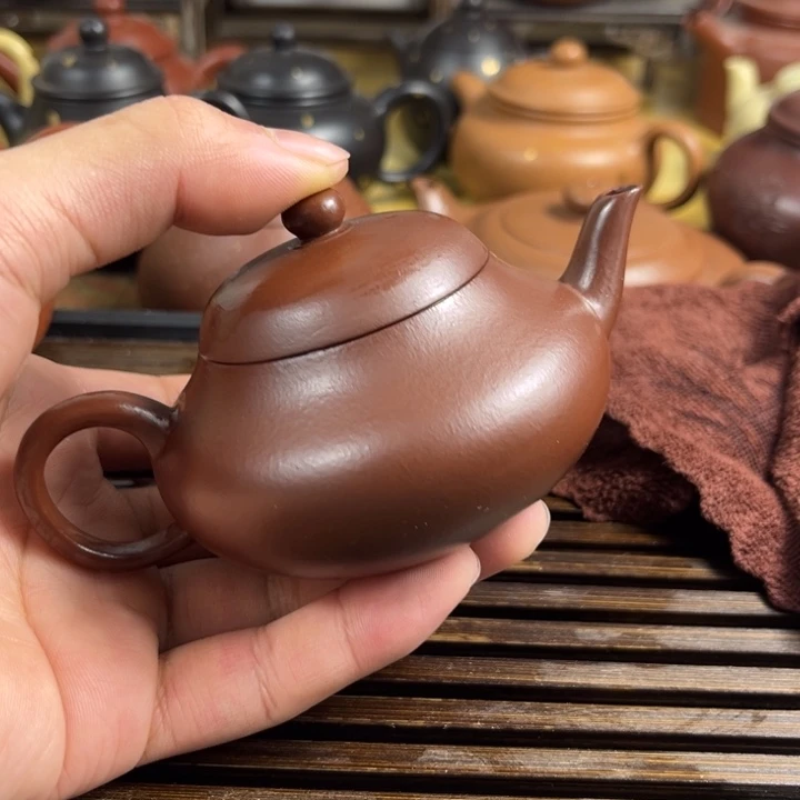 紫砂茶壶原矿紫砂半手工制作
