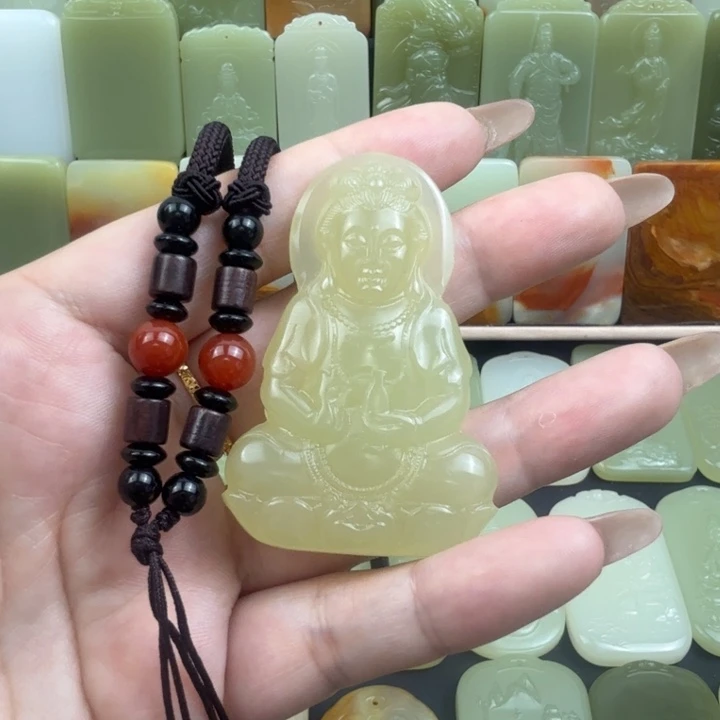 新疆昆仑山料子天然玉石