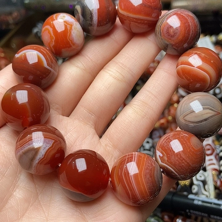 玛瑙/玉髓未镶嵌手链