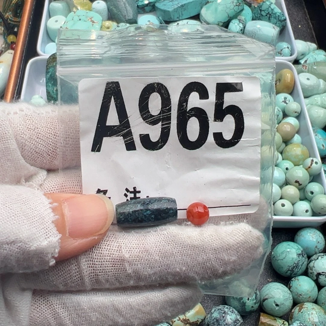 南红玛瑙未镶嵌卡7乌兰花桶珠