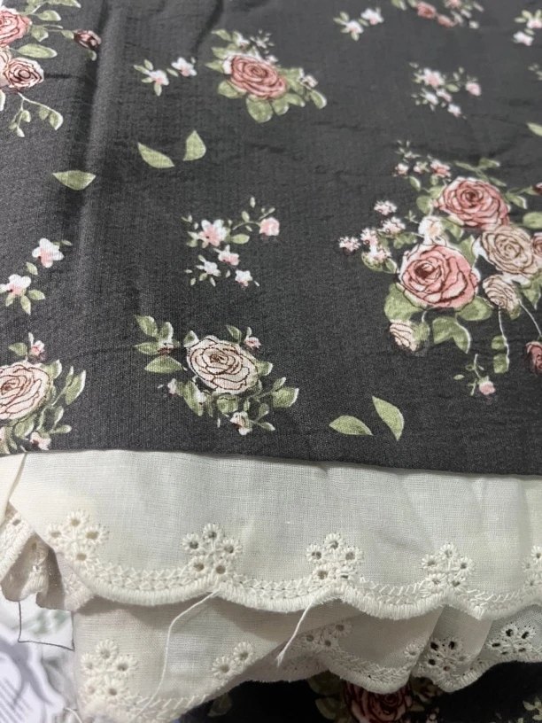 新疆包邮80支被套花边床品四件套件布艺刺绣绿色床单合格品绣花