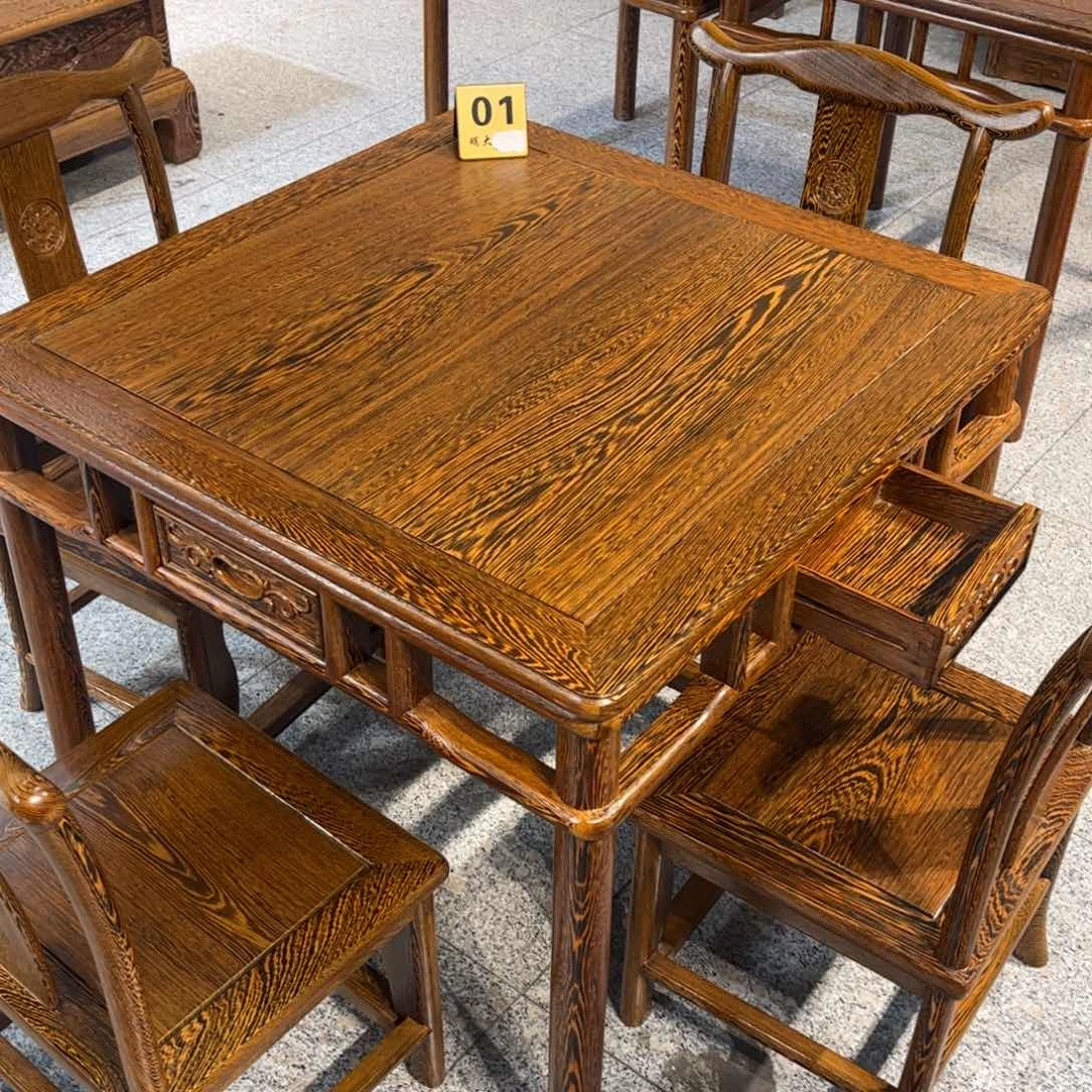 鸡翅木类成套家具78一套