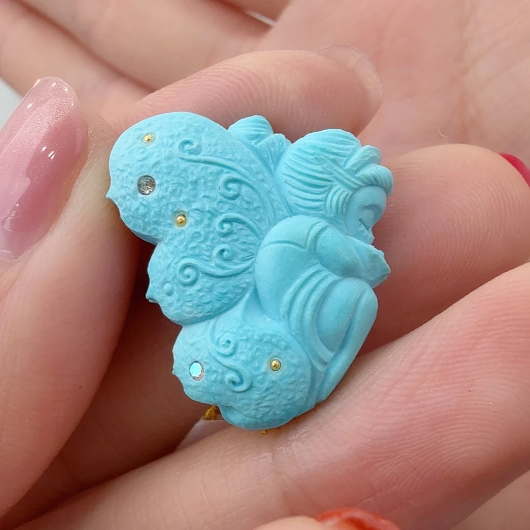 绿松石未镶嵌珠宝奇石