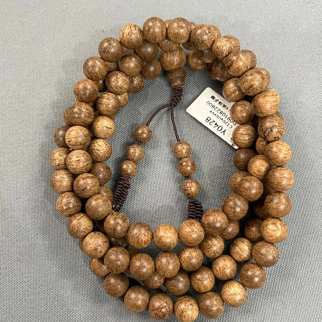 菩萨棋沉香0.8*108念珠Y0428