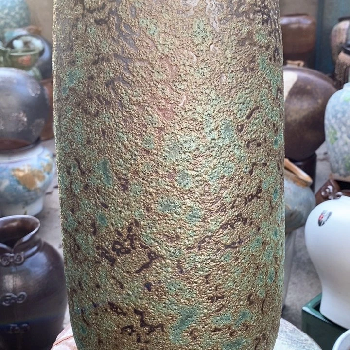 紫砂花盆高约34口约15