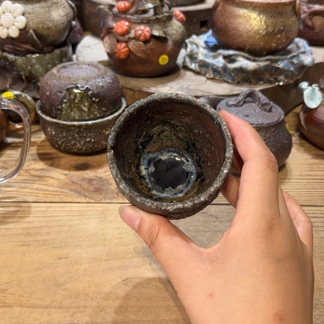 【闪购商品】柴烧手工茶具茶杯