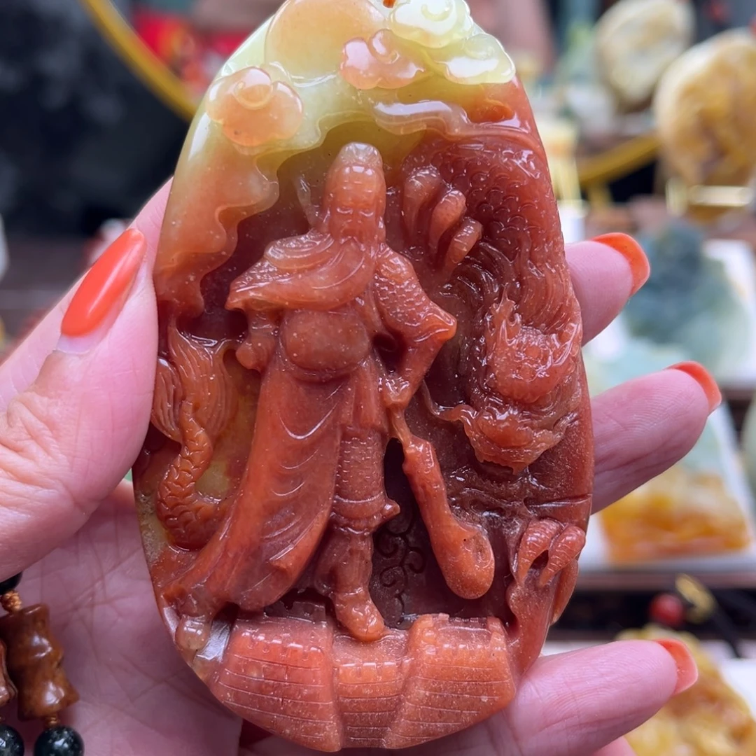 未镶嵌岫玉挂件挂件