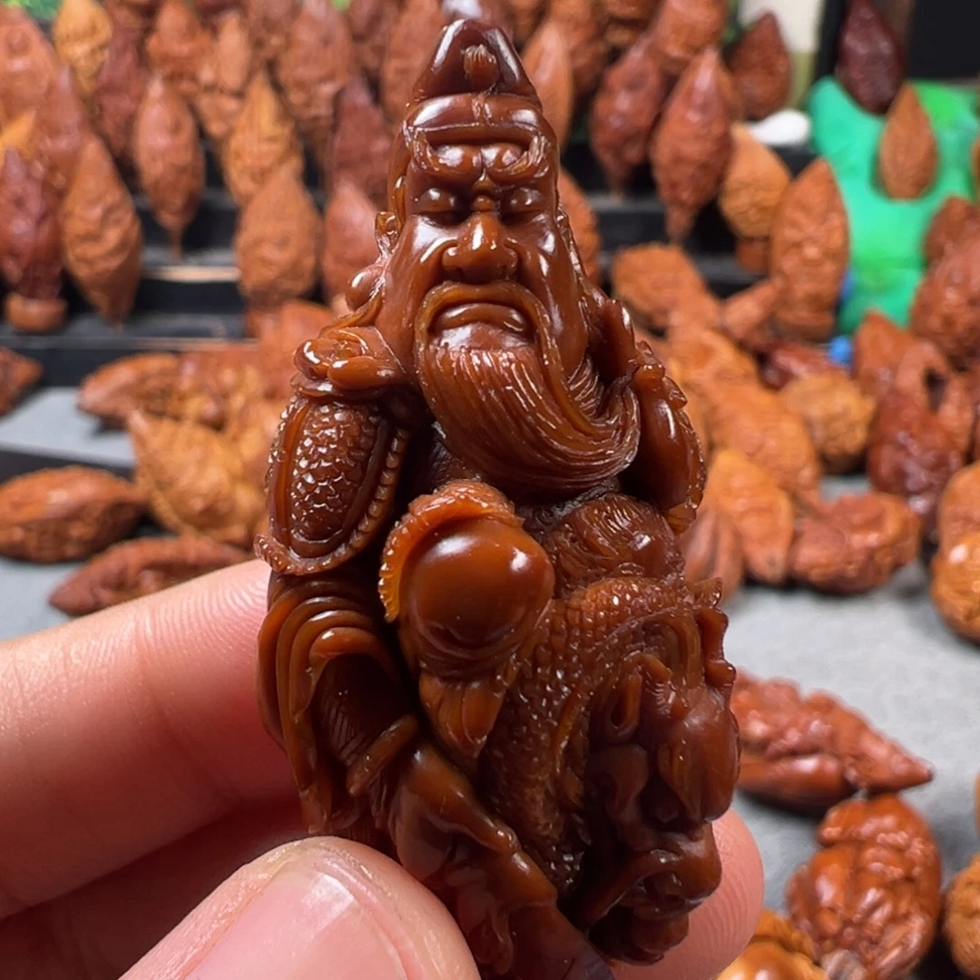 苍***柏手串/手链橄榄核核雕