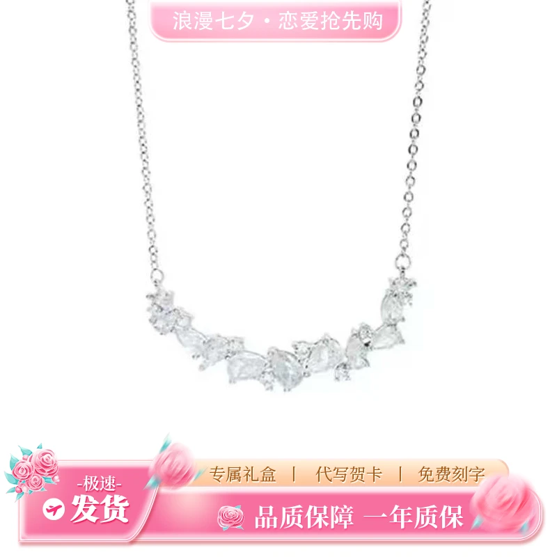 FANQI/范绮坠链均925银 紫藤花项链时尚百搭女森系锁骨链生日礼物