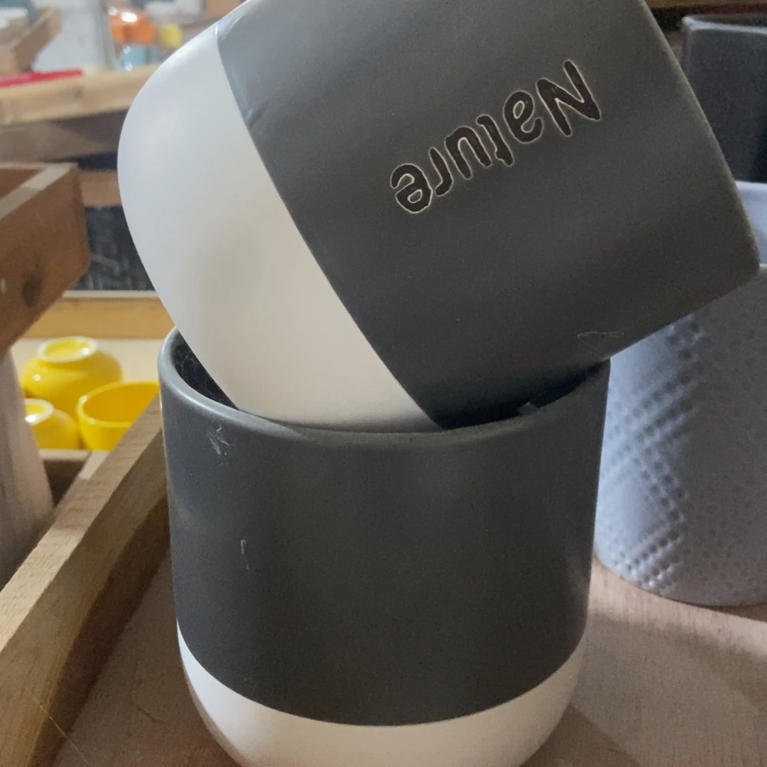 红陶高温陶瓷花盆