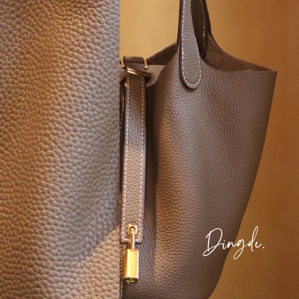 MEINA专属【菜篮子】18*13*18cm TOGO头层牛皮 真皮手拎包