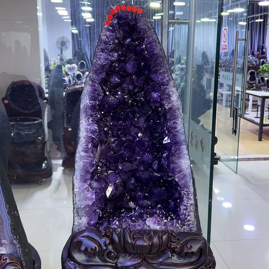 未镶嵌紫晶大型摆件（非配饰）