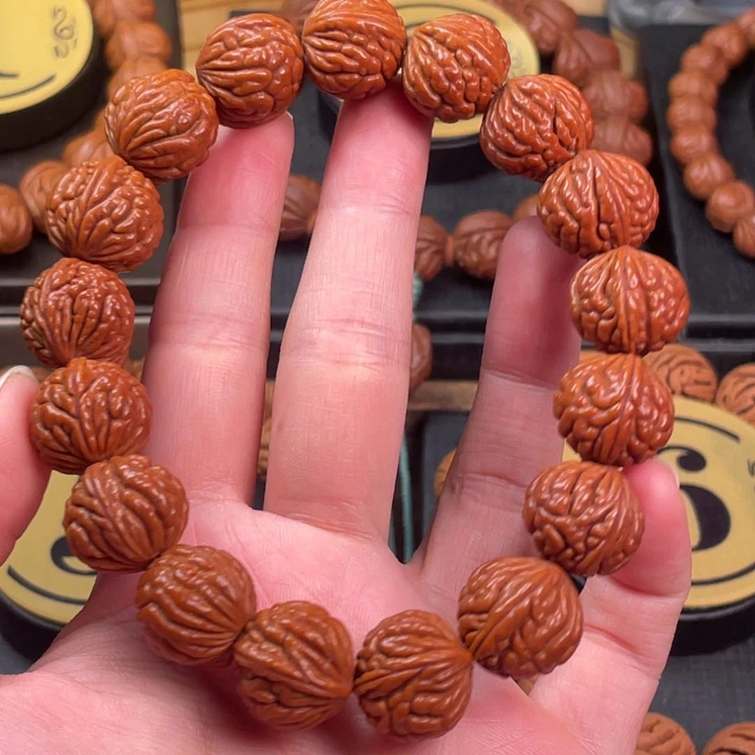 吊坠桃核荔枝纹17