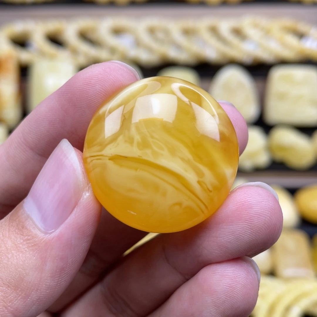 琥珀未镶嵌裸石琥珀蜜蜡