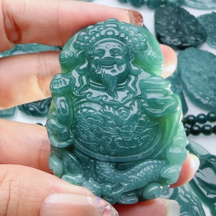 翡翠未镶嵌颈饰多样性发货天然A货翡翠