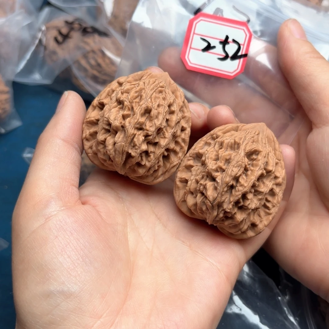 文玩核桃吊坠无*@虎头