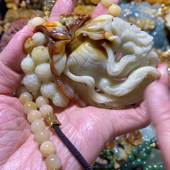 岫玉岫玉吊坠未镶嵌