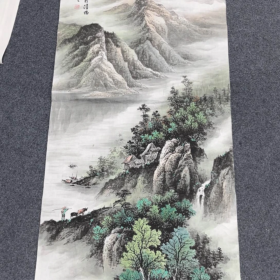 渣***君国画国画老师作品