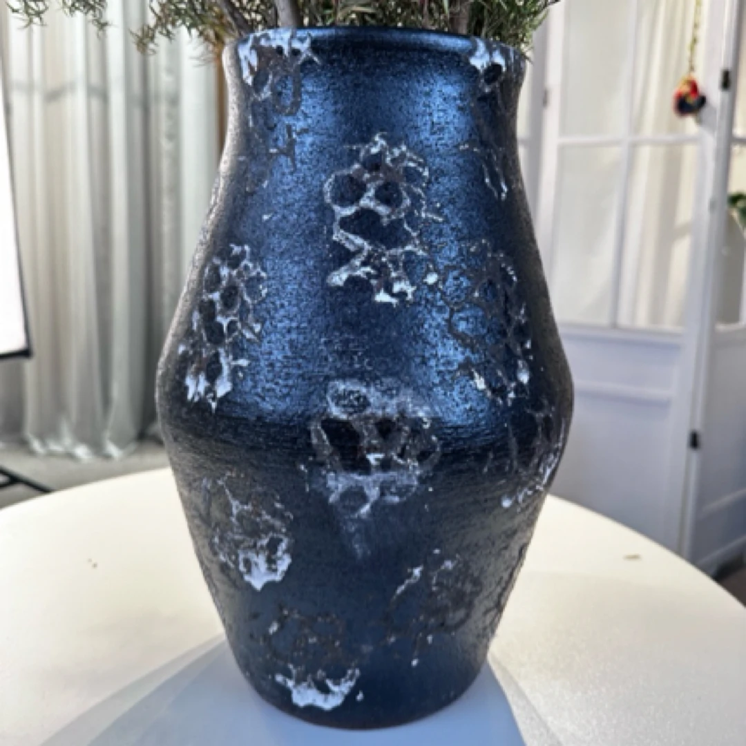 【新疆包邮】 复古印花花盆