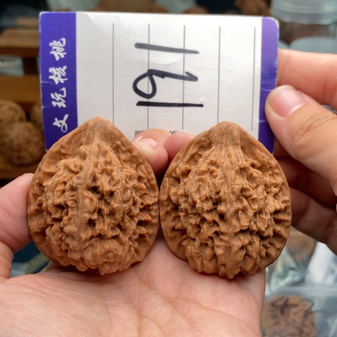 把件文玩核桃40官帽