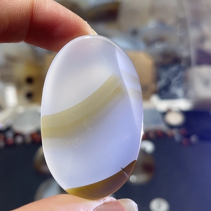 玛瑙/玉髓未镶嵌吊坠(不含链)