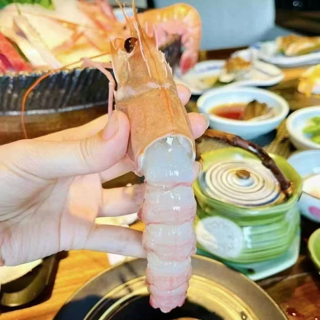 刺身级高端海螯虾深海鲜冻虾1斤装