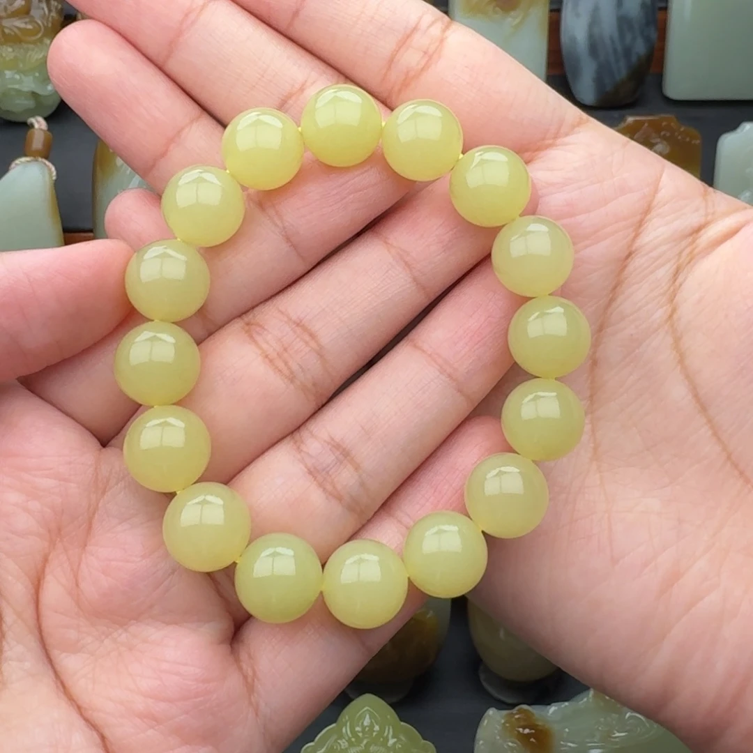 和田玉未镶嵌手串