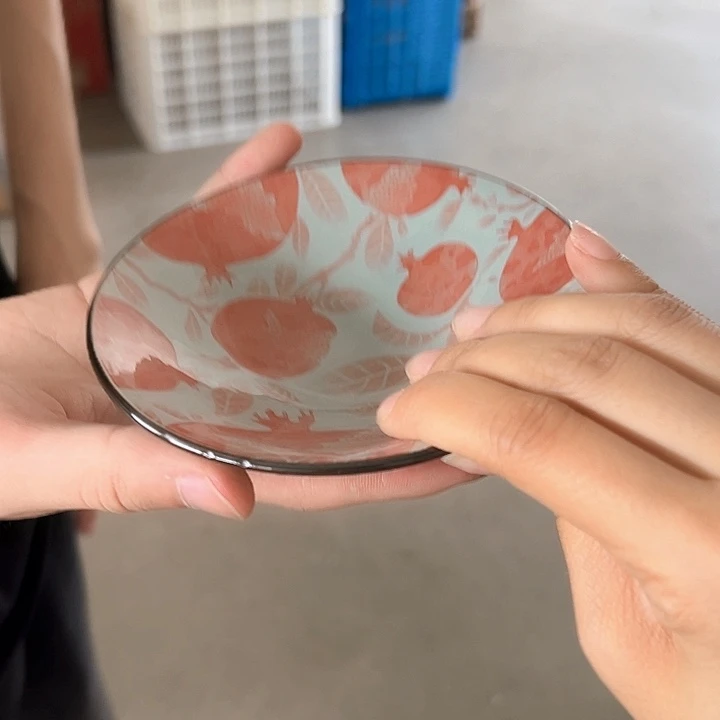 龙泉云间青瓷小米茶器