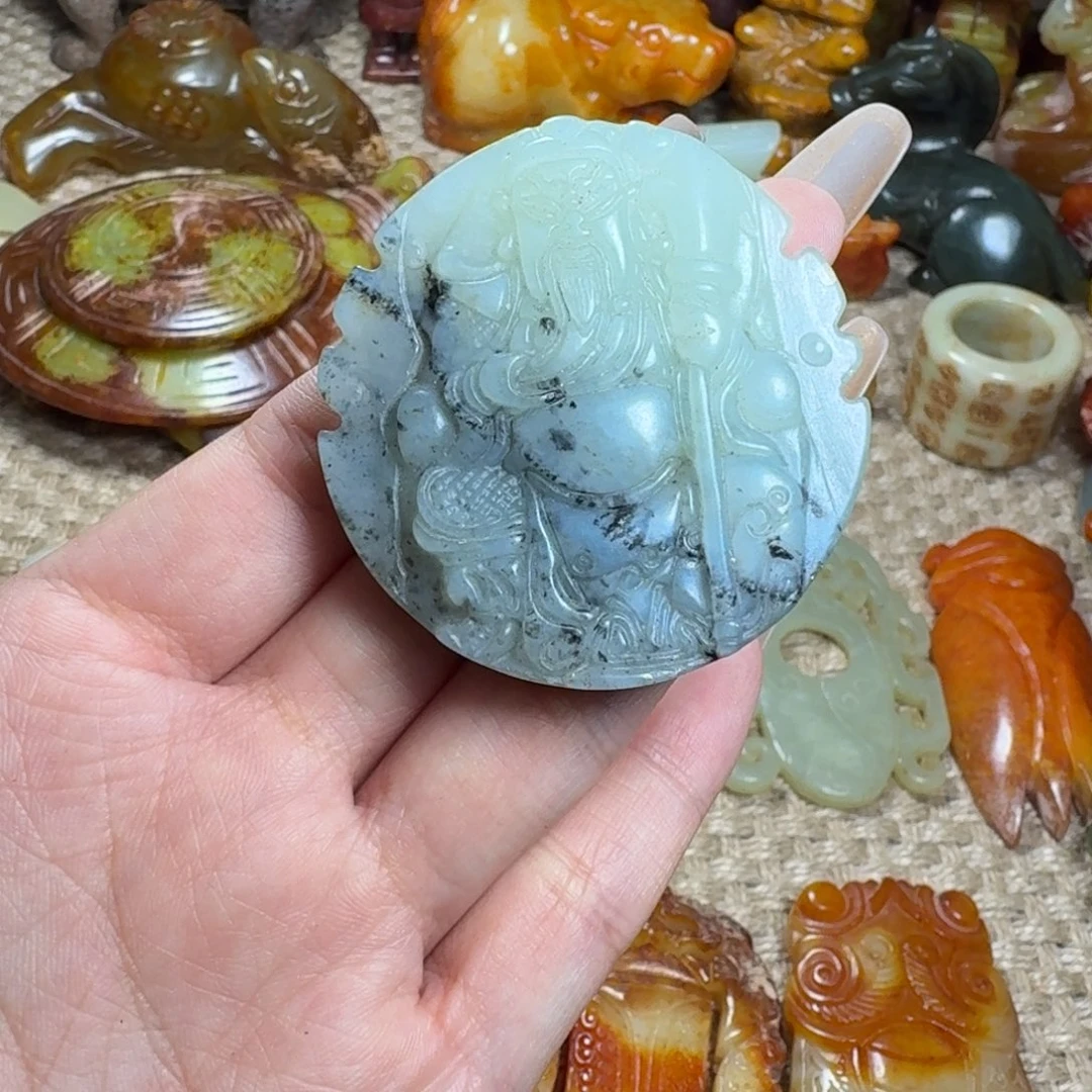 吊坠白玉菩提挂件