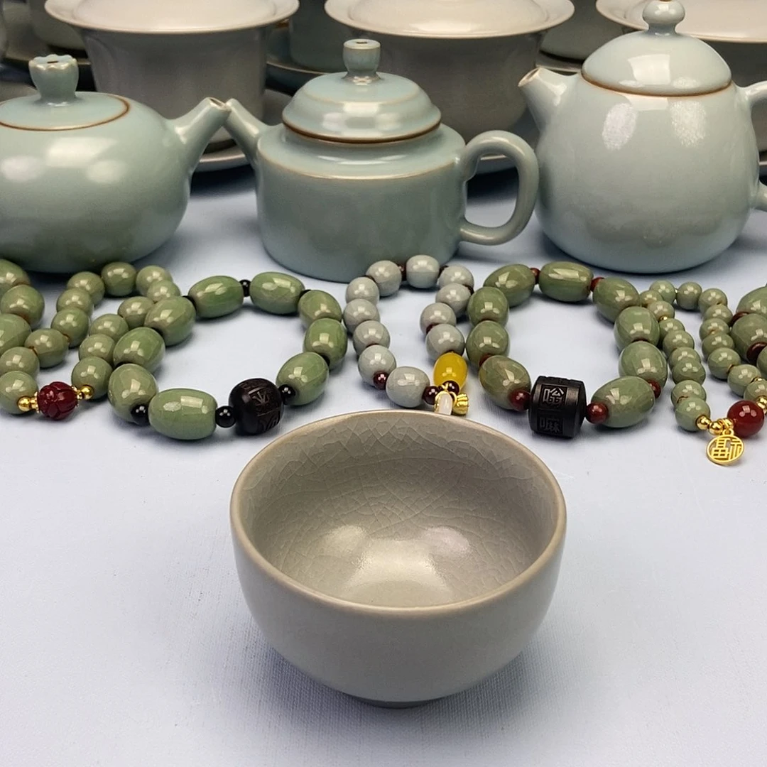 杯仿古小罗汗杯原矿原釉原产地